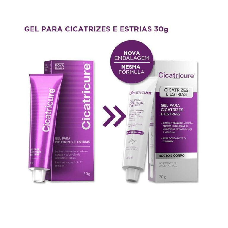 Cicatricure Gel Cicatrizes e Estrias 30g