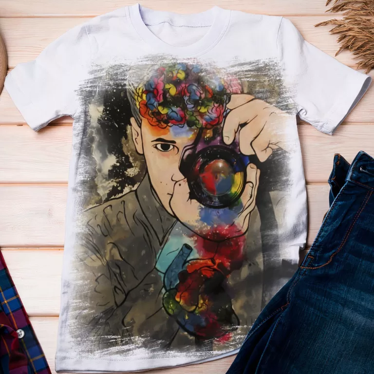 Camiseta Fotografia Câmera Foto – Dicelli