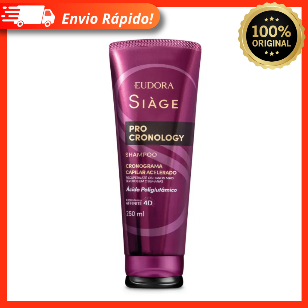 Shampoo Siàge Pro Cronology 250ml – Eudora 100% Original