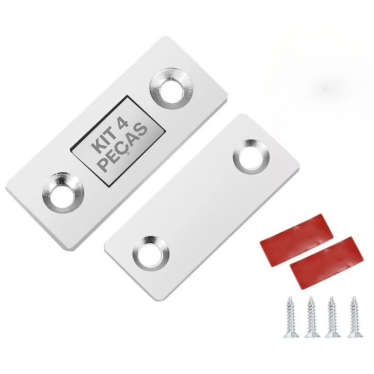 Fecho Trava Porta Imã Ultra Forte Magnética Kit 