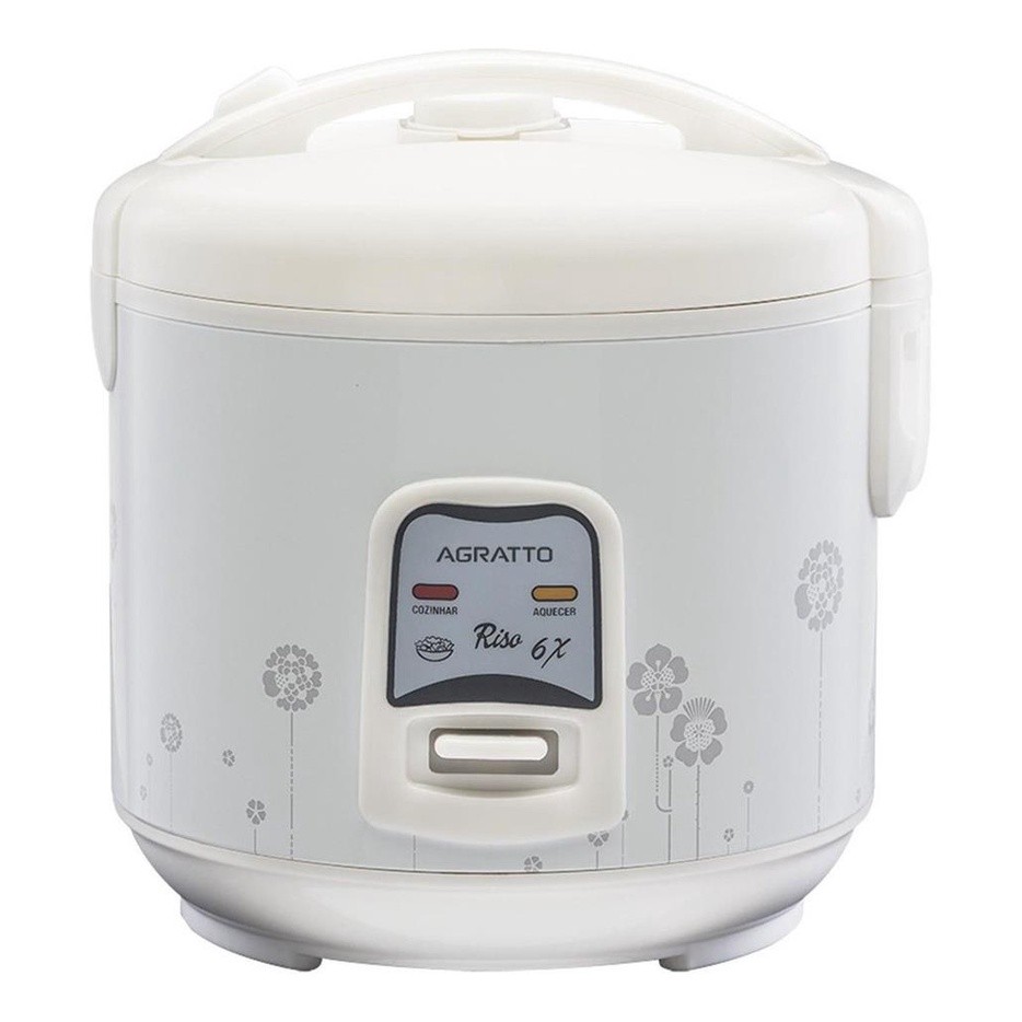 Panela Elétrica De Arroz E Legumes 6 Xícaras Riso 127v Agratto