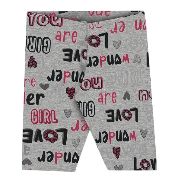 BERMUDA MENINA CICLISTA MESCLA ESTAMPADA  ELIAN TA