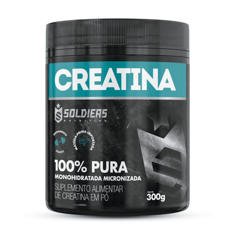 Creatina Monohidratada Pote 300g – 100% Pura
