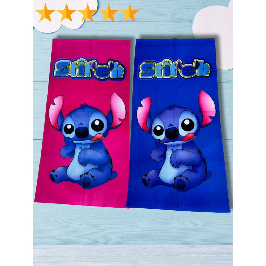 Toalha De Banho E Praia Piscina Infantil Lilo Stitch