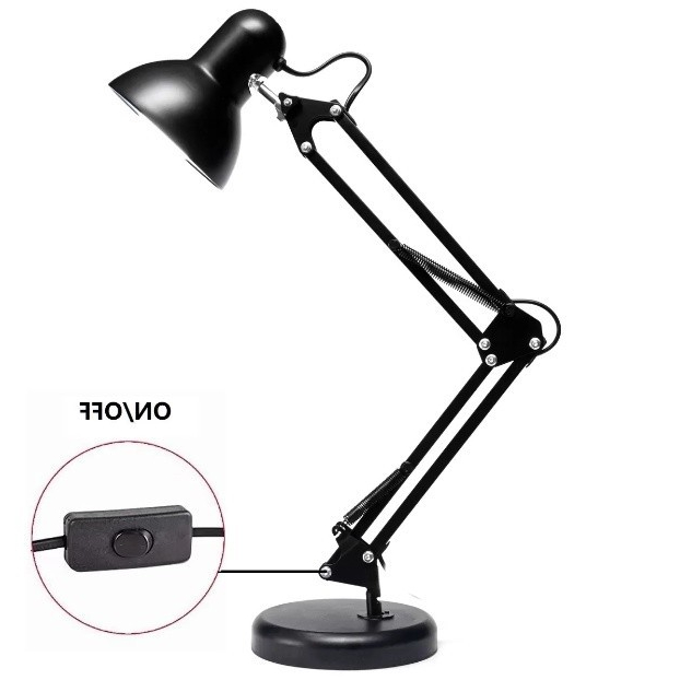 Luminária Pixar Mesa Abajour de Metal pra Estudo 