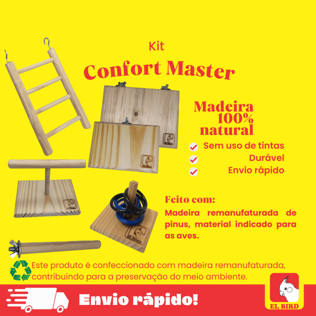 Kit Confort Master P/ Aves
