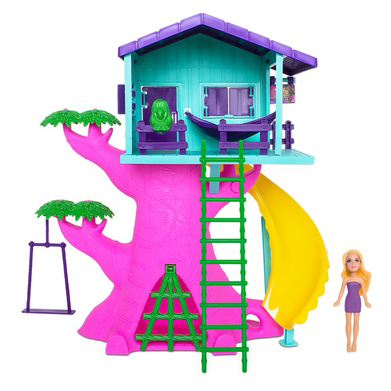 Judy Casa Na Árvore – Casinha, Boneca e Acessórios