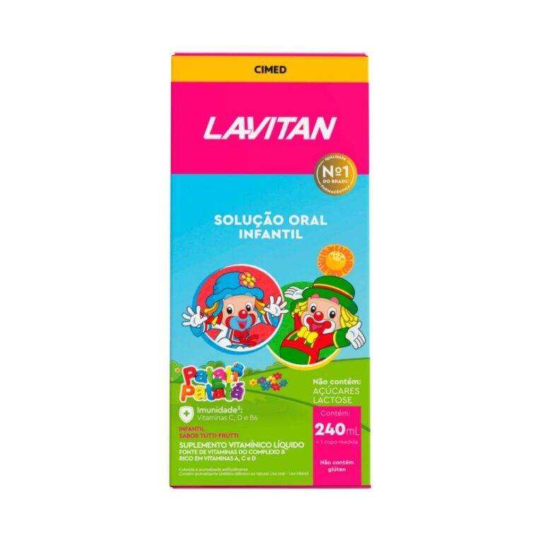 Lavitan Patati Patatá vitamina infantil sabor Tut