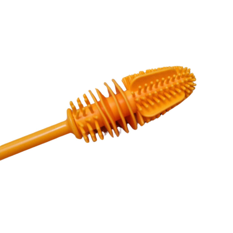 Escova Para Limpar Garrafas Mamadeiras Silicone An