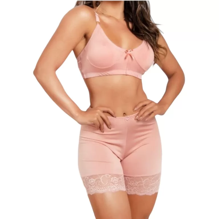 Short Segunda Pele Para Vestido Com Renda Anágua 
