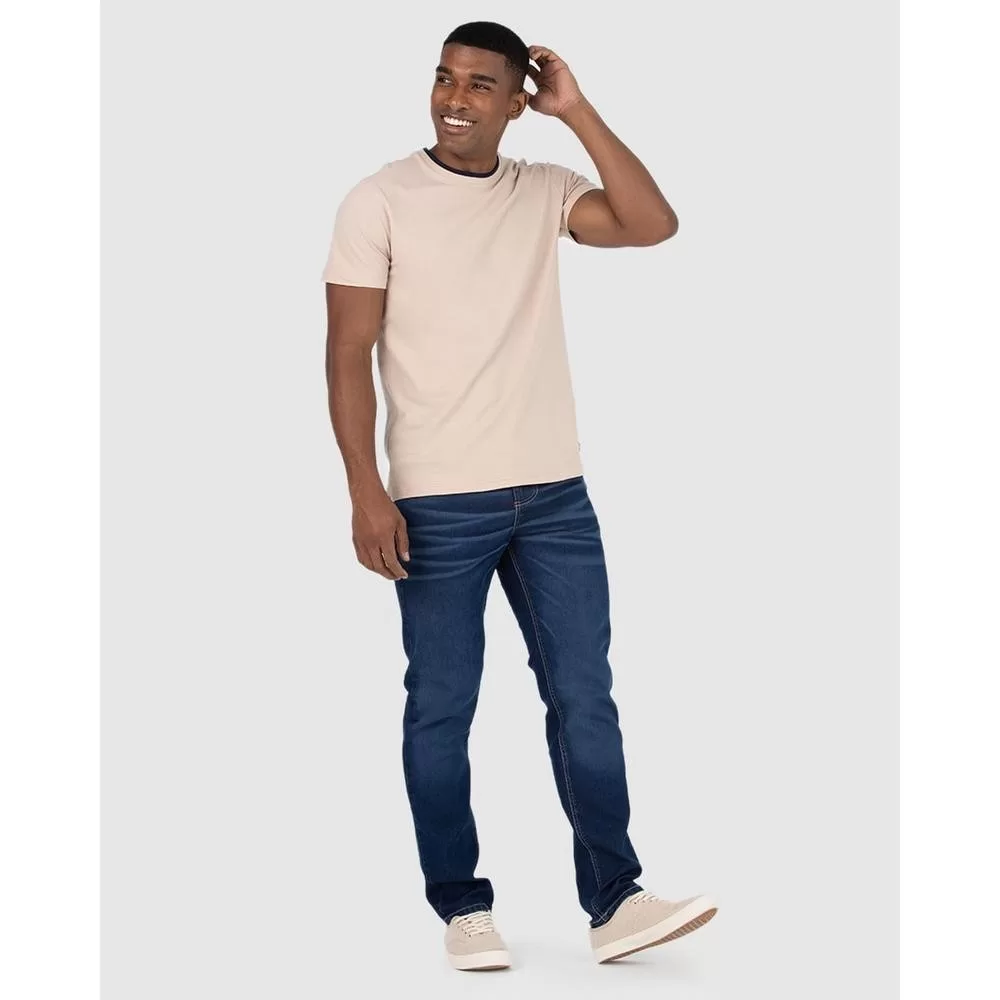 Calça Slim Masculina 1 Copo DÁgua Em Flex Jeans