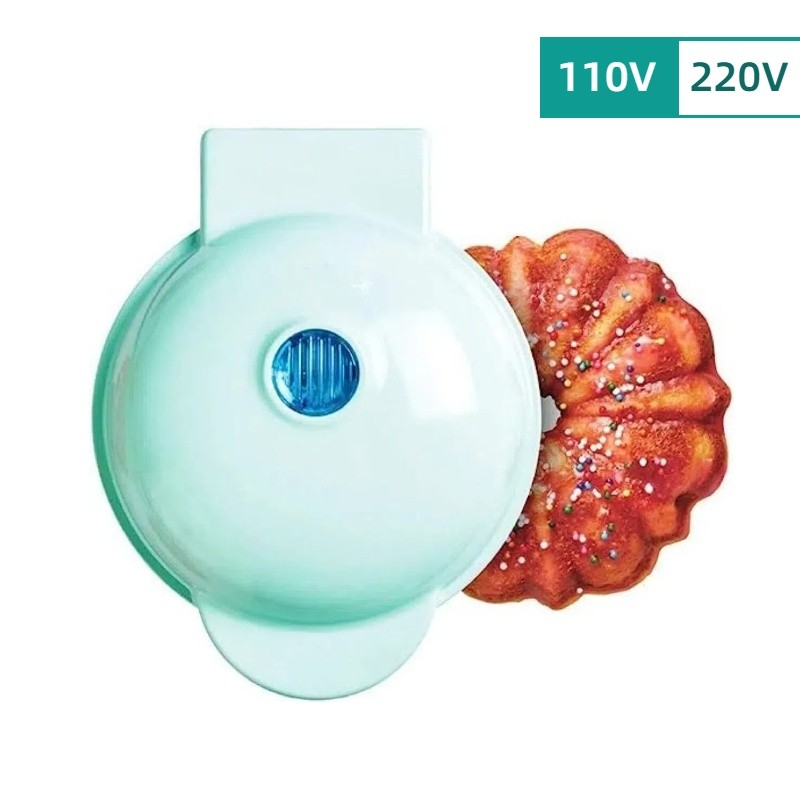 110V/220V Mini Máquina De Assar Bolo Portátil Pronta Entrega Elétrica Portatil Forma De Fazer Bolinh