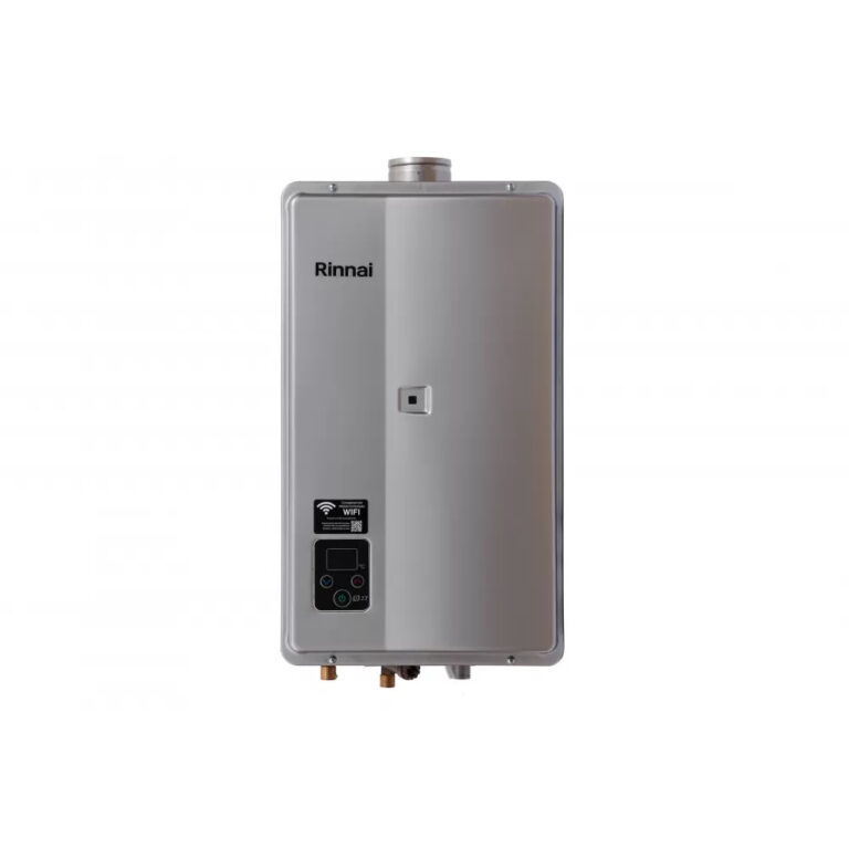 AQUECEDOR DE AGUA A GAS GN (PRATA) RINNAI