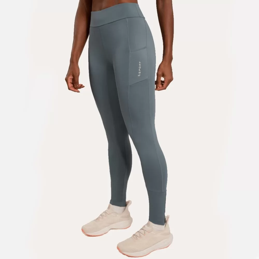 Calça Legging Lupo AF Run Pocket Feminina – Verde