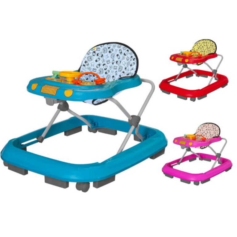 Andador Infantil Assento Acolchoado Safari II Musi