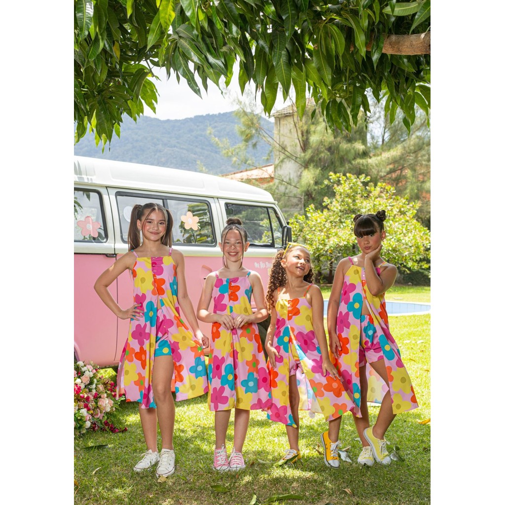 CONJUNTO FEMININO FLORAL KIM