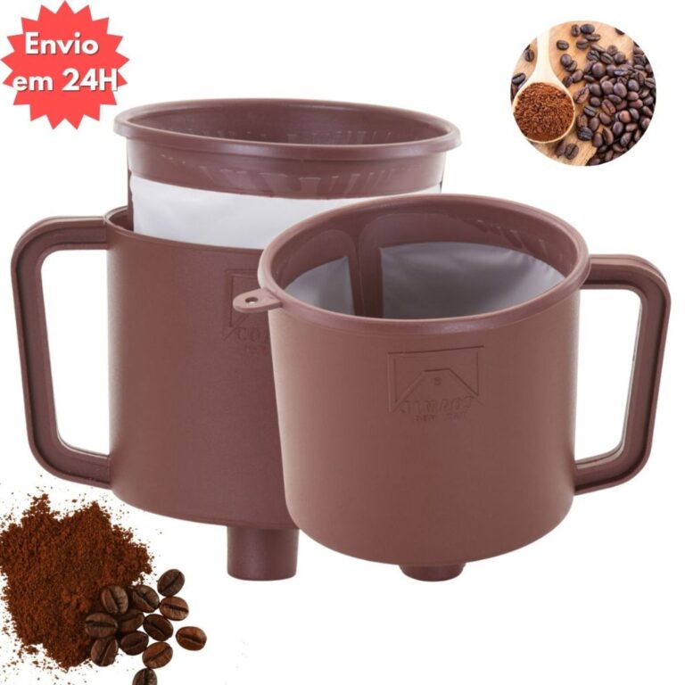 Coador de Café Econômico e Prático com Filtro R