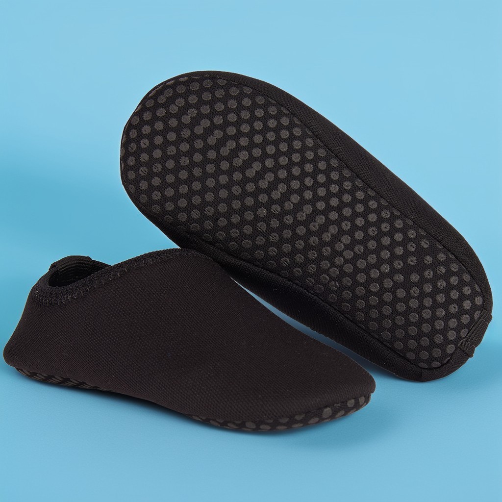 Sapatinho Calce Fácil Meia Sapatilha Antiderrapante Confortável e Macio para Primeiros Passos e Bri