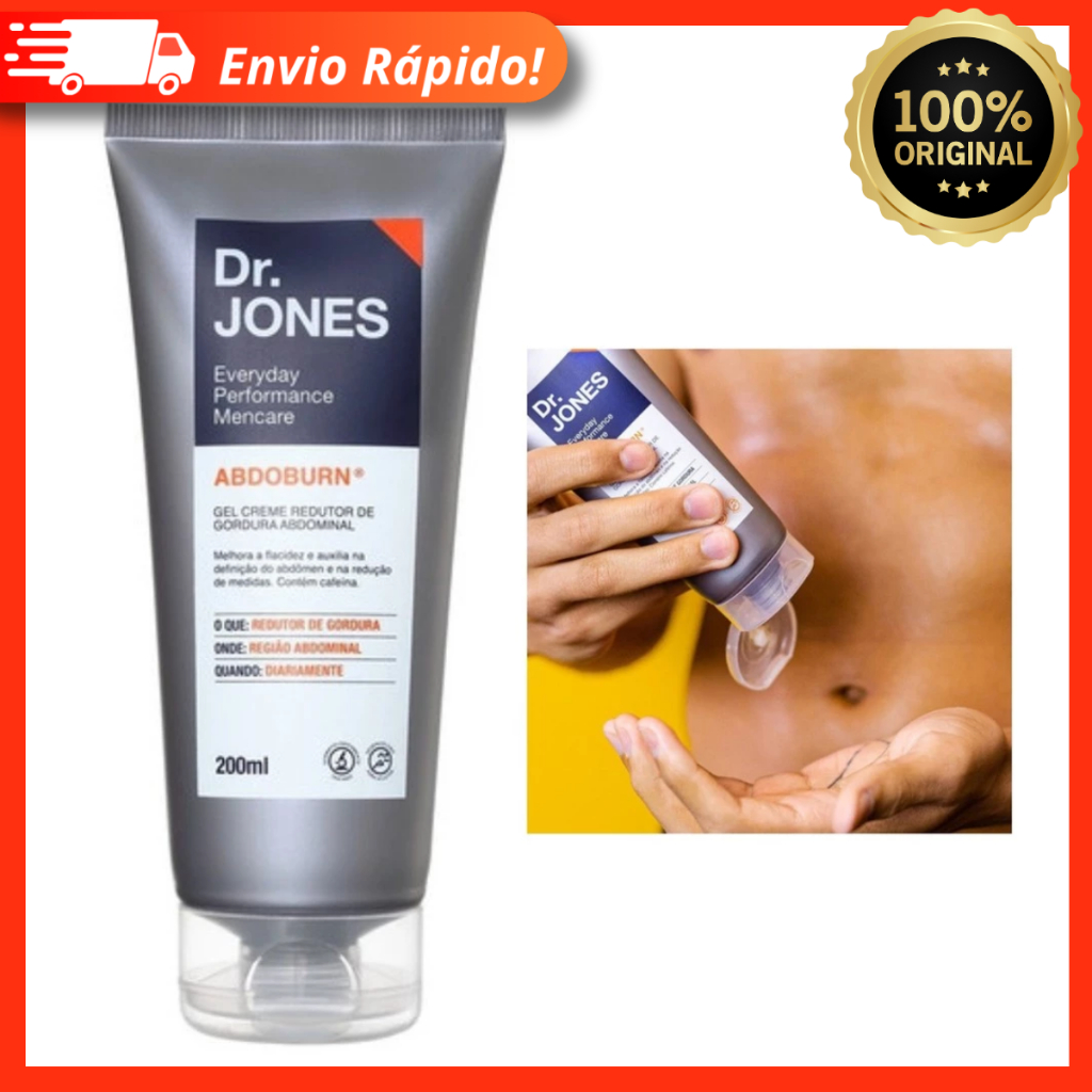 Abdoburn Gel Redutor De Gordura Abdominal – Dr. Jones 200g