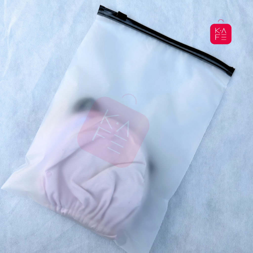 Kit Saco Ziper Fosco Para Roupas de Academia 500 Unidades