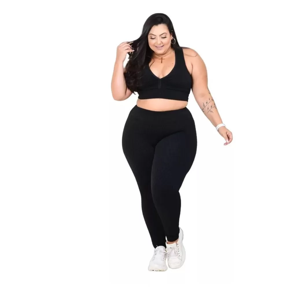 Conjunto de Suplex Bolha Conforto e Suporte Plus Size
