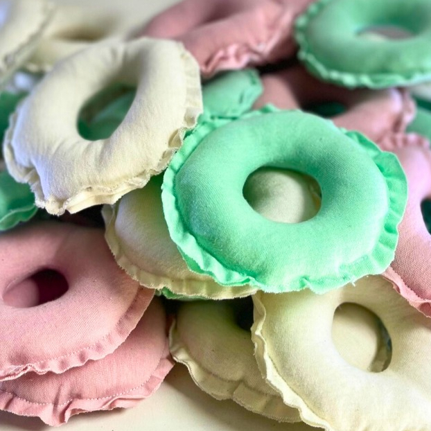 Kits Rosquinha de Amamentação Protetor 100% Algo