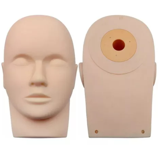 Cabeça de Treino para Cílios e Maquiagem