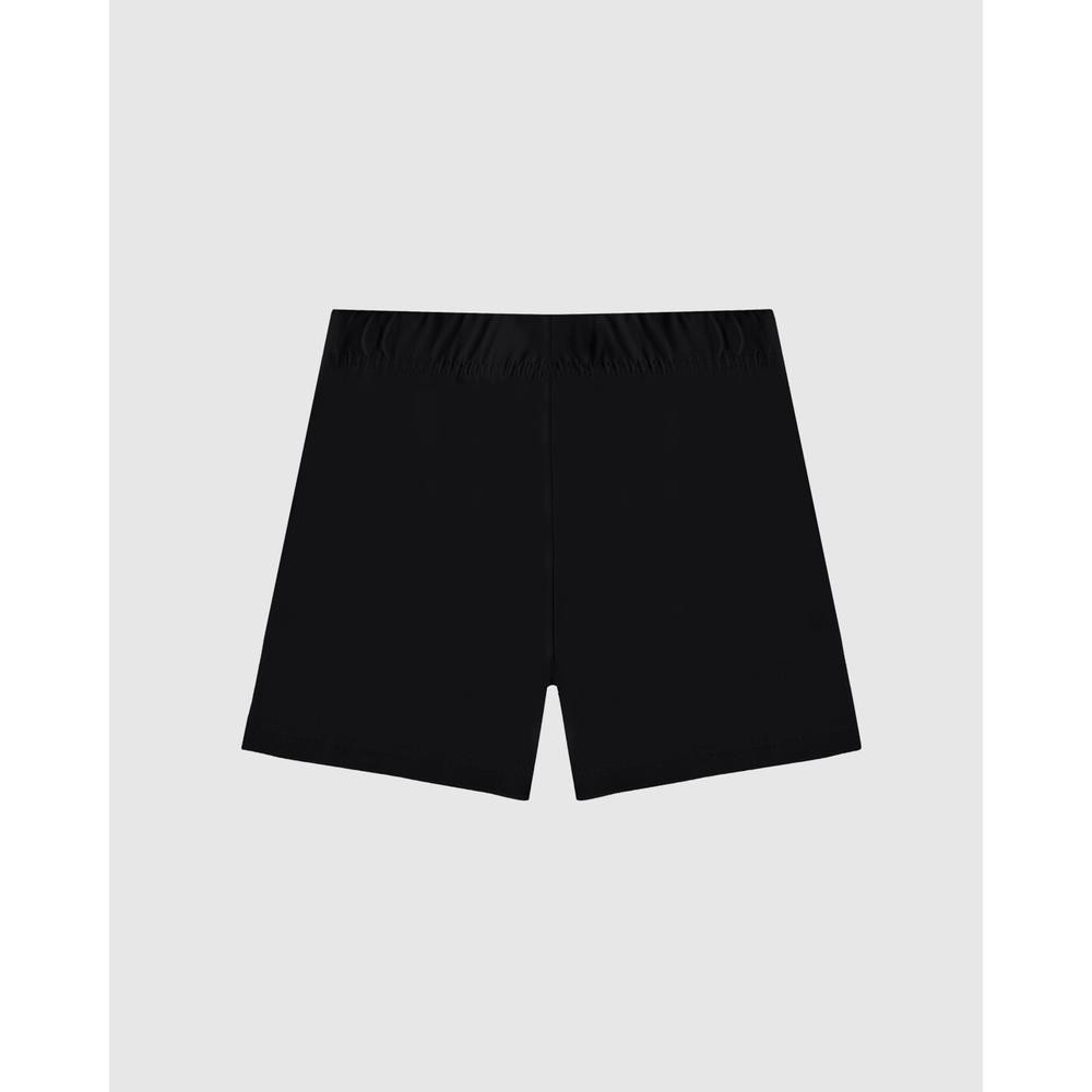 Shorts Infantil Menina Cós Elástico Em Algodão Malwee Kids
