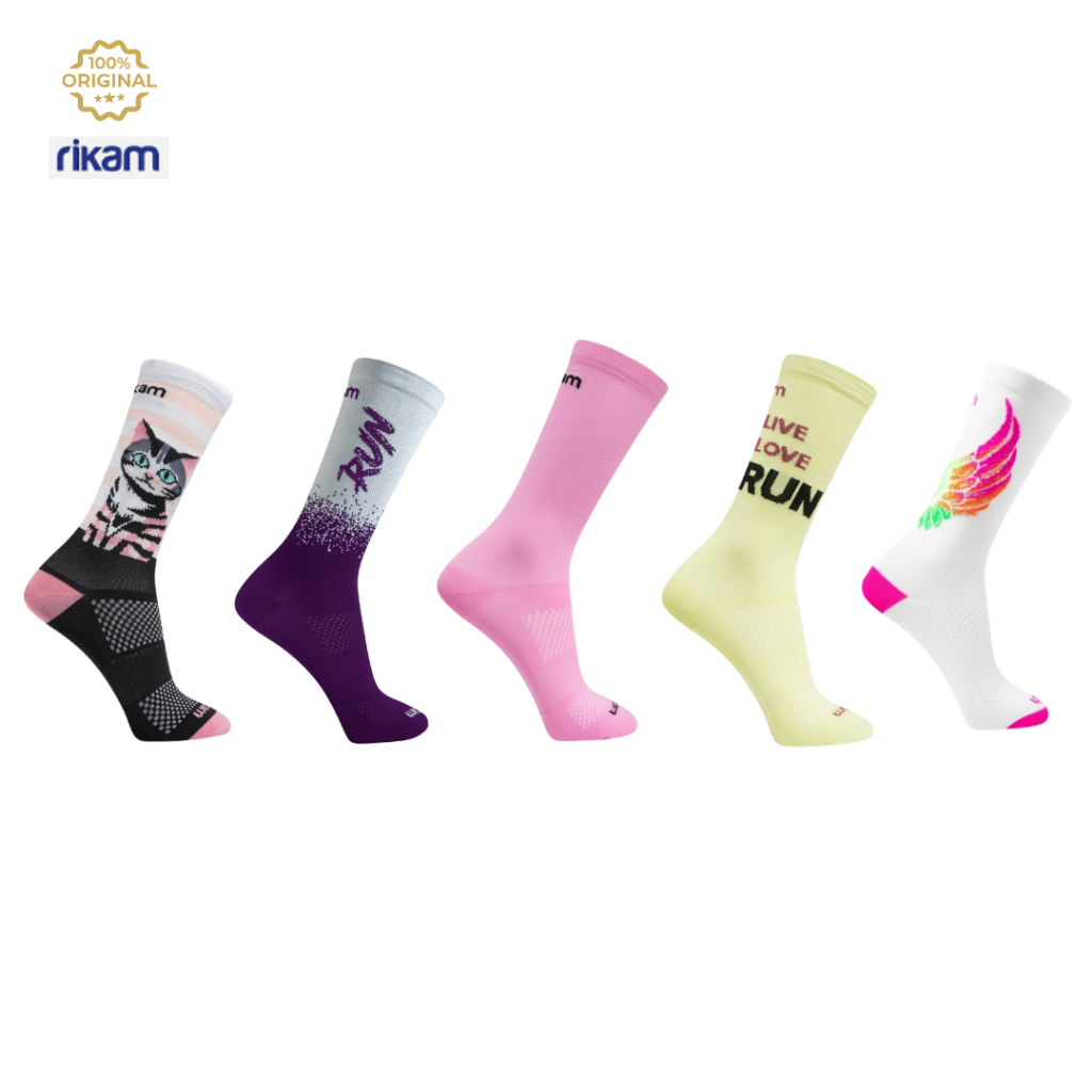 Kit 3 Meia Bike Feminina Alta Qualidade Corrida Ciclismo Performance – Rikam (Linha Premium)