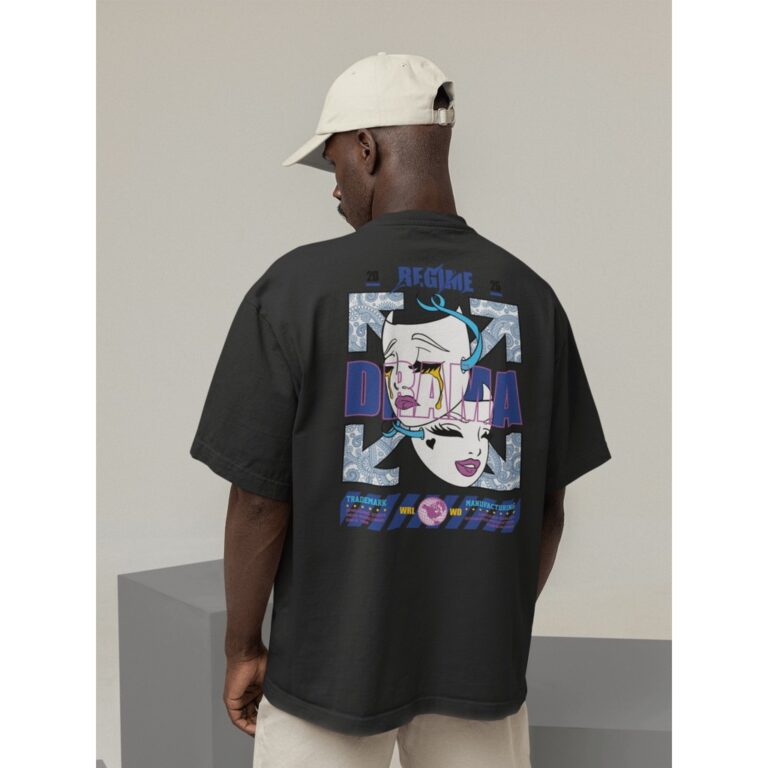 Camiseta Oversize Streetwear Masculino e Feminino 