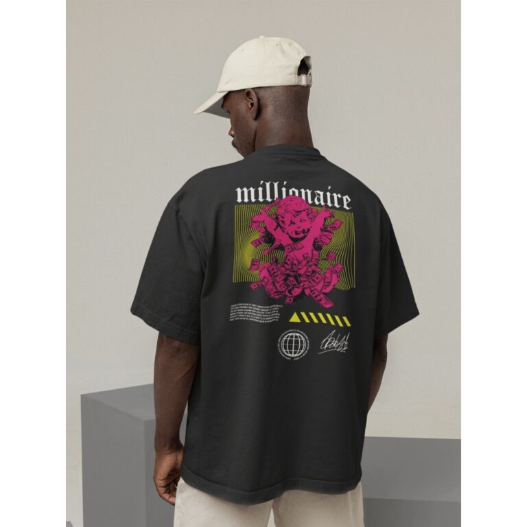 Camiseta Oversize Streetwear Masculino e Feminino 