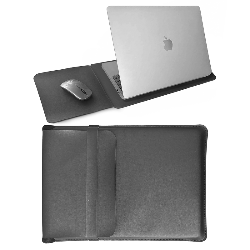 2 Em 1 Luva P/ Notebook Macbook Multiuso Barato Vira Mouse Pad Compatível Todas Marcas
