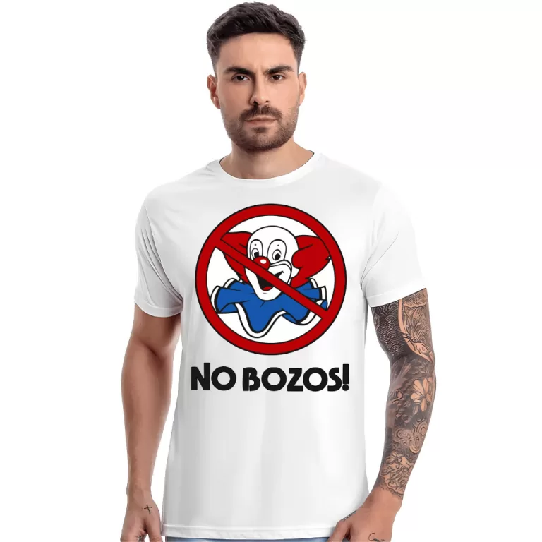 Camiseta Unissex – No bozo – Não, pal