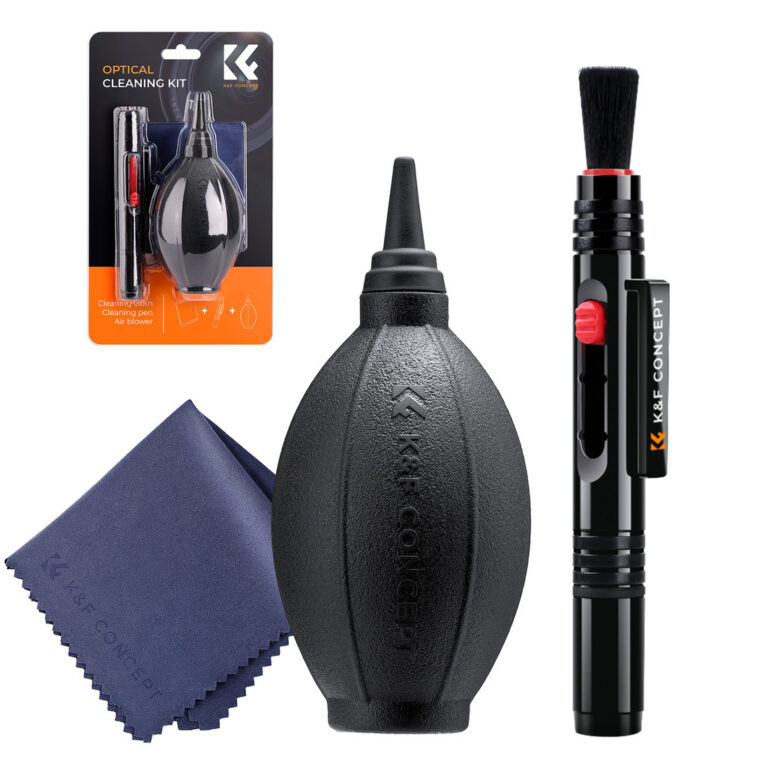 Kit Premium KEF Limpeza Câmera Lente Dslr Lcd 3&#