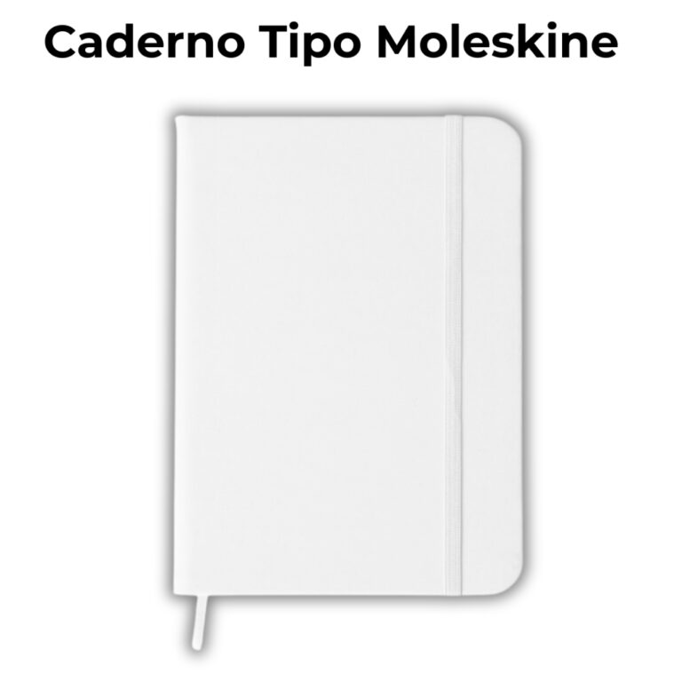 Caderneta de Anotações Tipo Moleskine 21x14cm Co