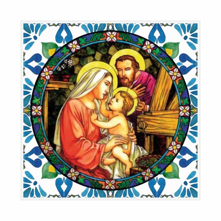 Azulejo Sagrada Família Vitral – Madame Sur