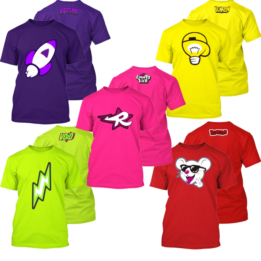 Camiseta Infantil Emilly Vick Dos Rosa Cores Diversas Estampada