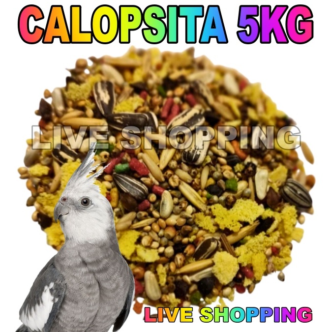 5KG MISTURA ESPECIAL PARA CALOPSITAS , PERIQUITOS 