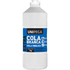 UNIPEGA COLA EXTRA BRANCA FRASCO 1KG PVA COLA
