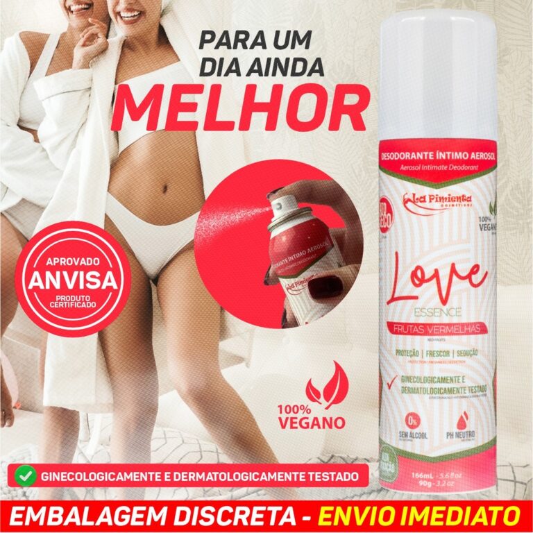 DESODORANTE INTIMO ESSENCE: SEU TOQUE DE HIGIENE E