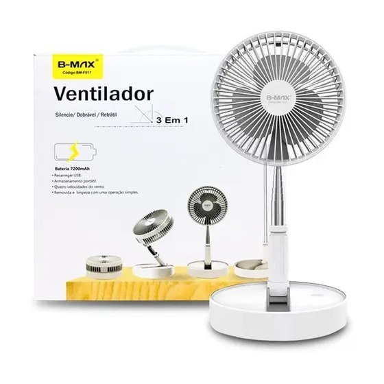 Mini Ventilador Duplo -Circular BM-F917
