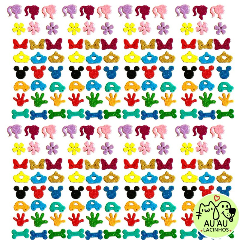 Mini Adesivinhos Adesivos Pet variados Macho e Fêmea p Banho e tosa