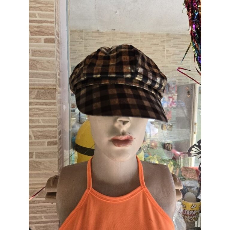 chapeu Carnaval festas aniversário quadriculado