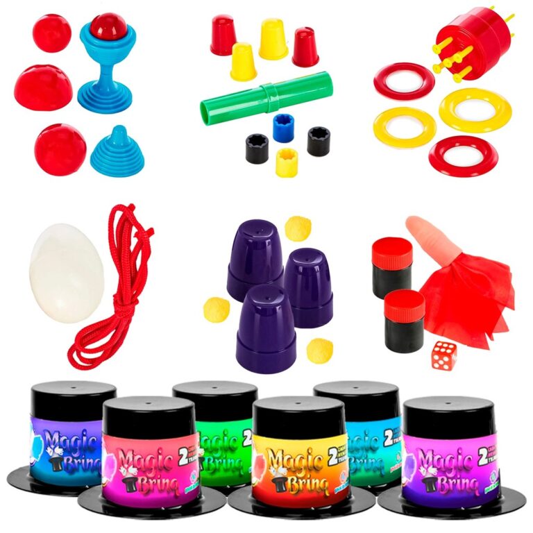 Magic Brinq Conjunto 2 Magicas Na Cartola Brinqued