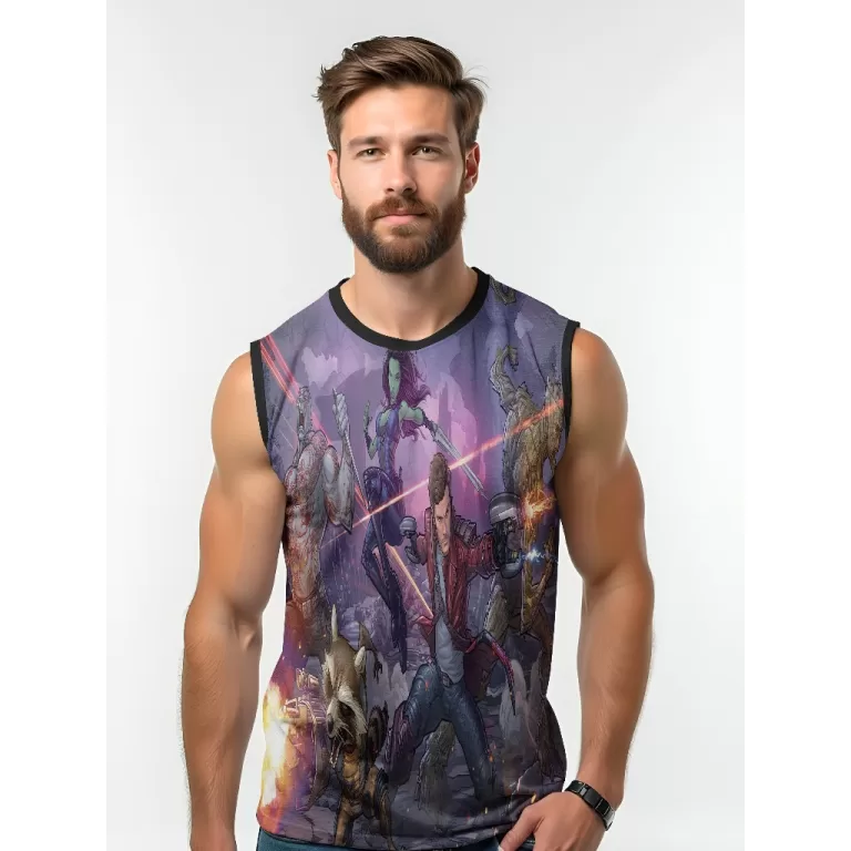 Camiseta Dry Fit Masculina UV 50+ Guardioes da Gal