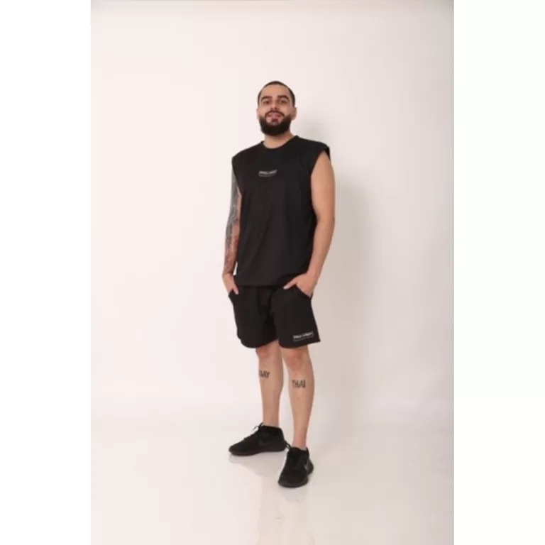 Conjunto Regata e Shorts masculino Canelado Import