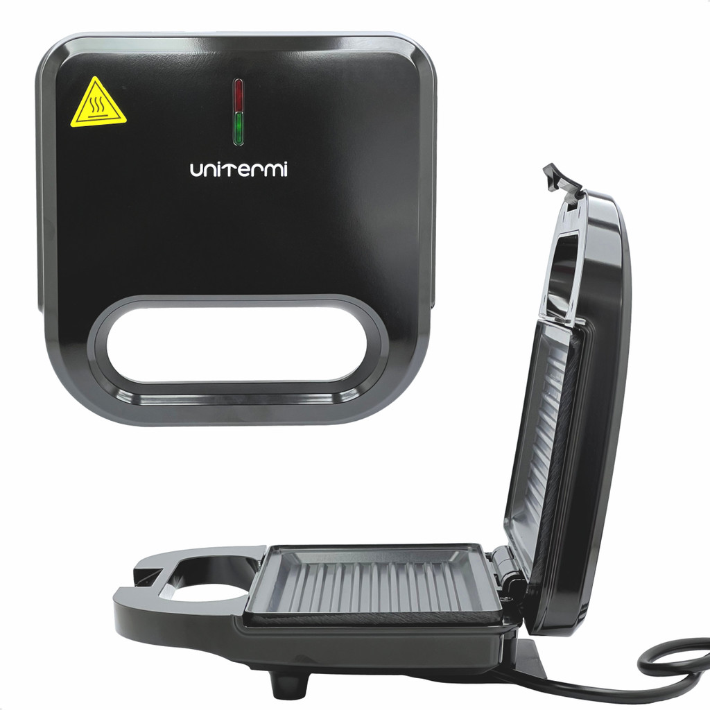 Sanduicheira Grill Elétrica Antiaderente 750w Aço Inoxidavel 220v Torradeira