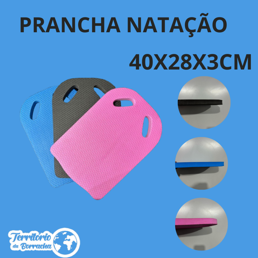 Prancha de Natação EVA 40 cm x 27 cm x 3 cm