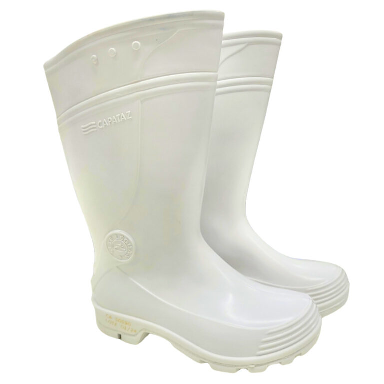 Bota de Pvc Capataz Cano Longo Branca Sete Leguas 