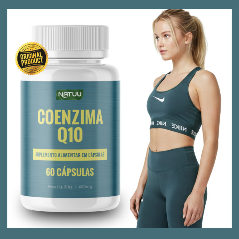 Q10 Coenzima 60 Caps Original 100mg Com Nota Fisca